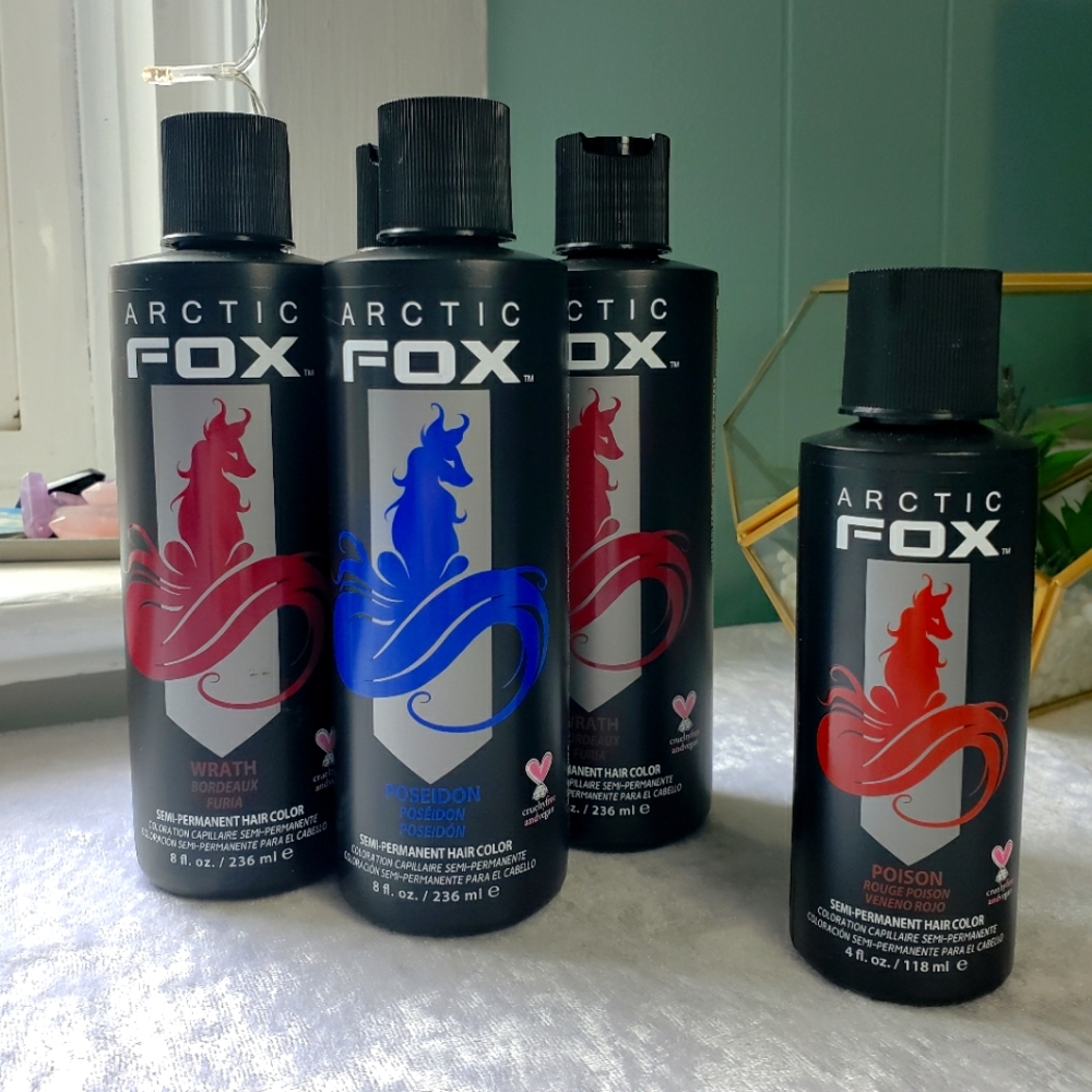 Artic Fox Semi-permanent Hair Color Lot